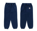 A BATHING APE APE HEAD ONE POINT INDIGO SWEAT PANTS
