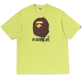 A BATHING APE SPRAY PRINT BY BATHING APE RELAXED FIT TEE