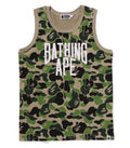A BATHING APE ABC CAMO NYC LOGO TANK TOP
