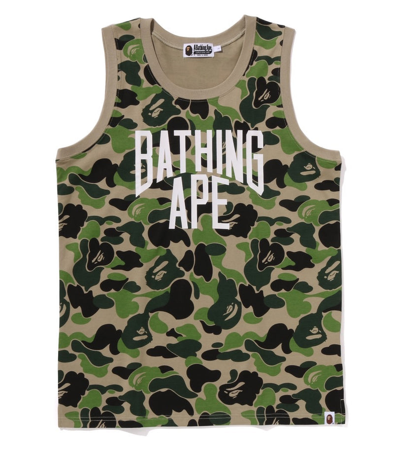 A BATHING APE ABC CAMO NYC LOGO TANK TOP - happyjagabee store