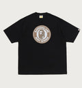 A BATHING APE TIGER CAMO BUSY WORKS RELAXED FIT TEE