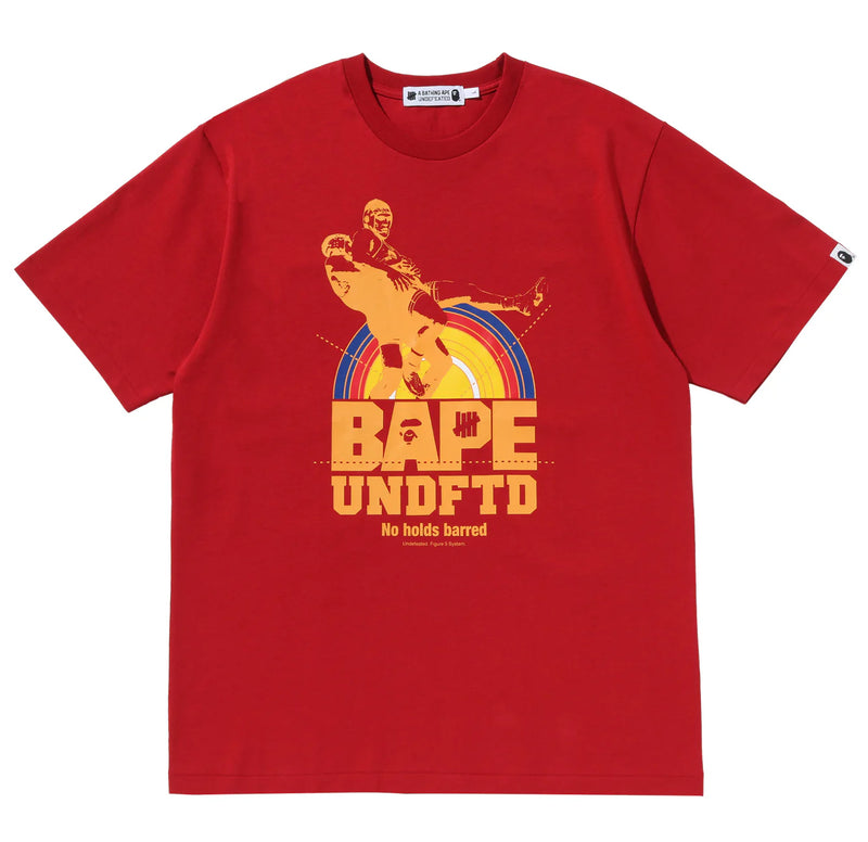 A BATHING APE BAPE x UNDEFEATED UNDFTD TEE