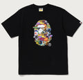 A BATHING APE STICKER PACK APE HEAD TEE