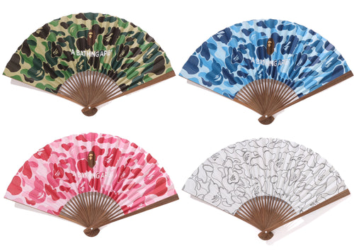 A BATHING APE ABC JAPANESE FOLDING FAN