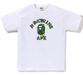 A BATHING APE PALM RESORT CAMO COLLEGE TEE