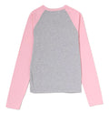 A BATHING APE Ladies' COLLEGE RAGLAN CROPPED L/S TEE