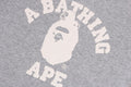 A BATHING APE Ladies' COLLEGE RAGLAN CROPPED L/S TEE