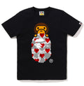 A BATHING APE Ladies' I LOVE BAPE MILO ON APE HEAD TEE