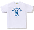A BATHING APE PALM RESORT CAMO COLLEGE TEE