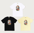 A BATHING APE STICKER PACK APE HEAD TEE