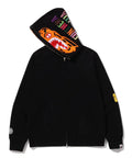 A BATHING APE TIGER FULL ZIP HOODIE