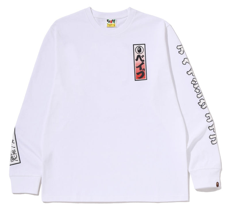 A BATHING APE SENJAFUDA L/S TEE