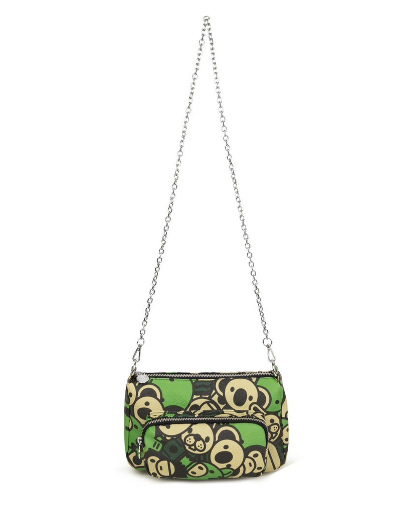 A BATHING APE BABY MILO STORE ALL FRIENDS CROSS BAG