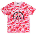 A BATHING APE ABC CAMO SHARK TEE