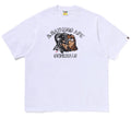 A BATHING APE APE GENERAL HAND DRAWN RELAXED FIT TEE