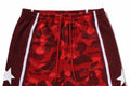 A BATHING APE COLOR CAMO MESH RELAXED FIT SHORTS