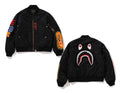 A BATHING APE SHARK MA-1 JACKET