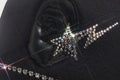 A BATHING APE APE HEAD CRYSTAL MESH CAP