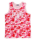 A BATHING APE ABC CAMO NYC LOGO TANK TOP