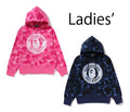 A BATHING APE Ladies' COLOR CAMO BUSY WORKS PULLOVER HOODIE