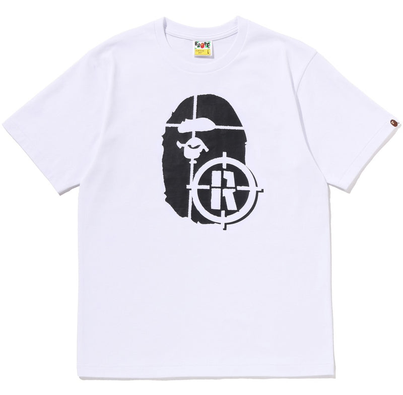 A BATHING APE HUNTING APE HEAD TEE