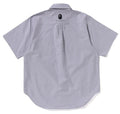 A BATHING APE 1ST CAMO APPLIQUE OXFORD BD SHIRT-ONLINE EXCLUSIVE-