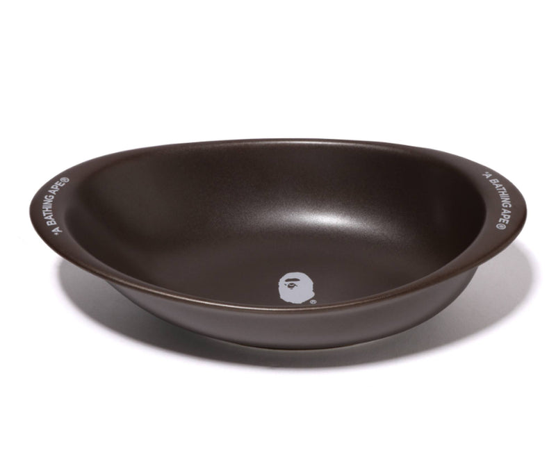 A BATHING APE HASAMIYAKI OVAL PLATE
