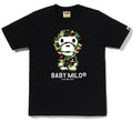 A BATHING APE Ladies' ABC CAMO BABY MILO TEE
