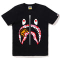 A BATHING APE Ladies' ABC CAMO MILO SHARK TEE