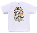 A BATHING APE 32ND ANNIV. 1ST CAMO BIG APE HEAD TEE