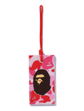 A BATHING APE ABC CAMO LUGGAGE TAG