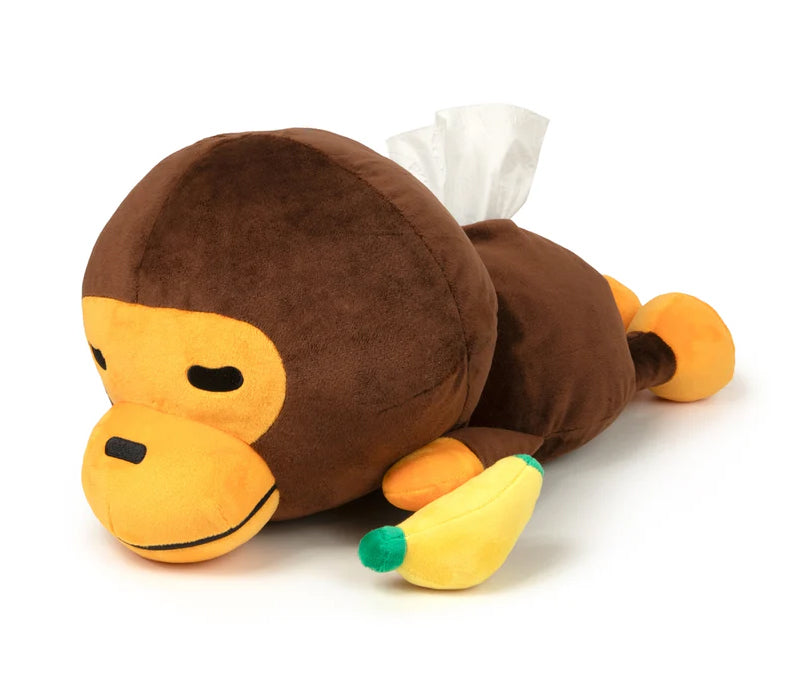 A BATHING APE BABY MILO STORE BABY MILO FUR TISSUE BOX COVER