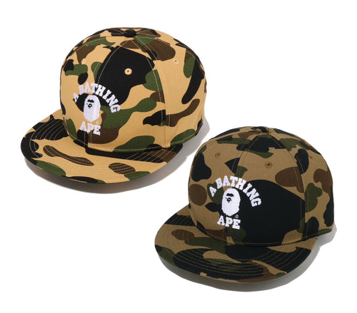 A BATHING APE 1ST CAMO COLLEGE CAP