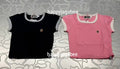 A BATHING APE Ladies' APE HEAD ONE POINT CROPPED TEE