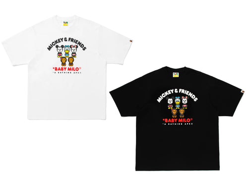 A BATHING APE BAPE x DISNEY MICKEY & FRIENDS BABY MILO RELAXED FIT TEE