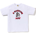 A BATHING APE TIGER SHARK JAPANESE LETTER TEE