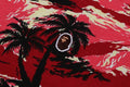 A BATHING APE PLAM TREE CAMO ONE POINT RELAXED FIT TEE