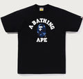 A BATHING APE COLOR CAMO COLLEGE TEE