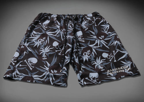 A BATHING APE x mastermind JAPAN 16TH MM BAPE TROPICAL SKULL CAMO RELAXED FIT SHORTS