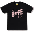A BATHING APE Ladies' COLOR DENIM BAPE STA TEE