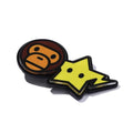 A BATHING APE BAPE KIDS BABY MILO STA ACRYLIC HAIR CLIP