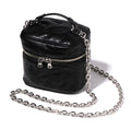 A BATHING APE Ladies' CAMO QUILTING VANITY BAG