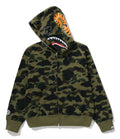 A BATHING APE Ladies' 1ST CAMO SHARK FULL ZIP HOODIE - happyjagabee store