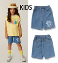 A BATHING APE BAPE KIDS BABY MILO 10 OZ DENIM SHIRTS