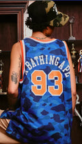 A BATHING APE BAPE x M&N NBA NEW YORK KNICKS SWINGMAN JERSEY