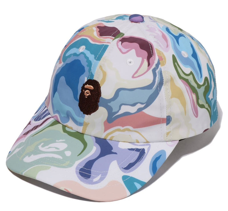 A BATHING APE ART CAMO ONE POINT PANEL CAP