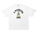 A BATHING APE BAPE x DISNEY DONALD DUCK COLLEGE RELAXED FIT TEE