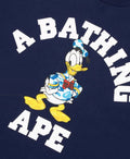 A BATHING APE BAPE x DISNEY DONALD DUCK COLLEGE RELAXED FIT TEE