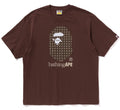 A BATHING APE STA HOUNDSTOOTH BY BATHING APE RELAXED FIT TEE