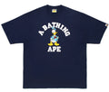 A BATHING APE BAPE x DISNEY DONALD DUCK COLLEGE RELAXED FIT TEE